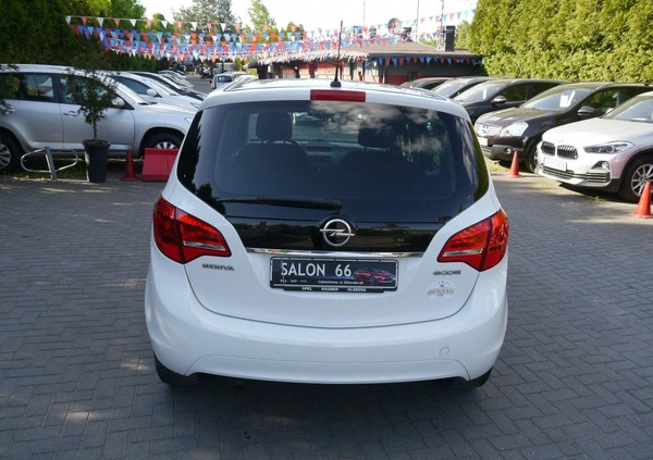 Opel Meriva cena 21600 przebieg: 181367, rok produkcji 2011 z Mikstat małe 497